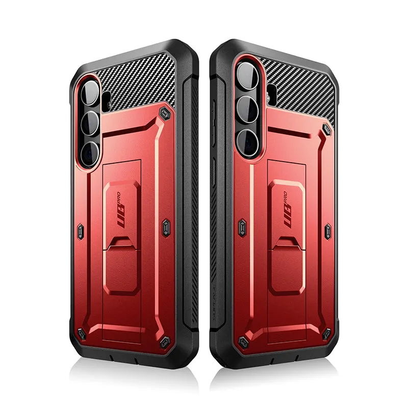 Galaxy S24 Unicorn Beetle PRO Rugged Case-Metallic Red