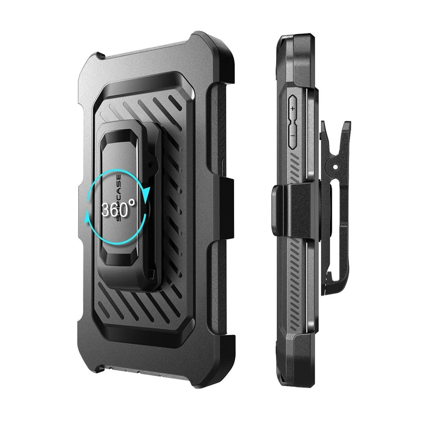 Galaxy S6 Unicorn Beetle Pro Full Body Rugged Holster Case with Screen Protector-Black