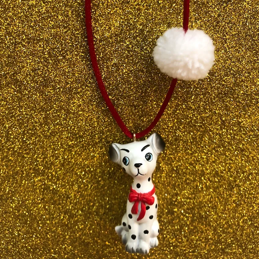 Gunner & Lux Dakota The Dalmatian Necklace