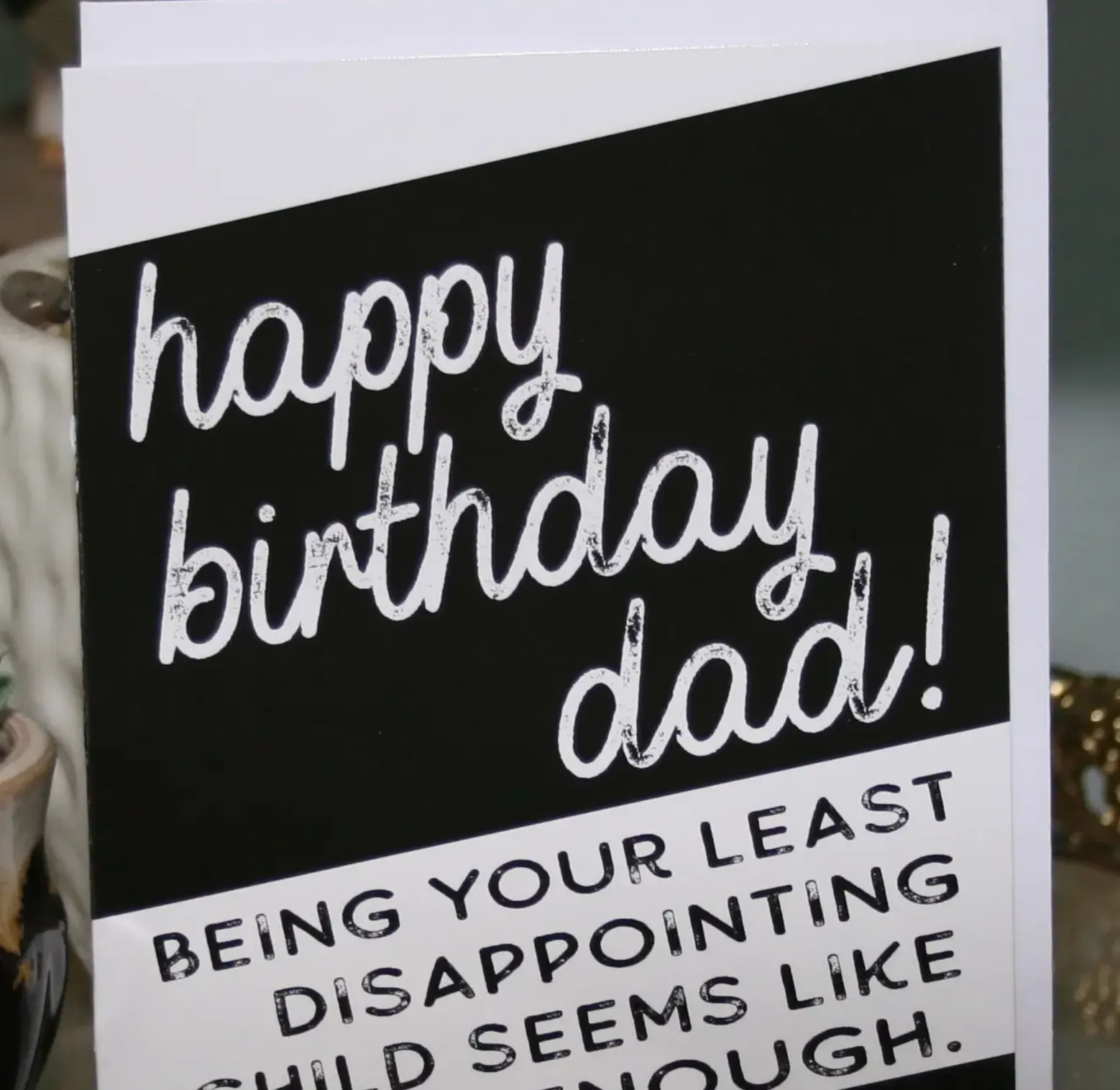 Happy Birthday Dad Greeting Card