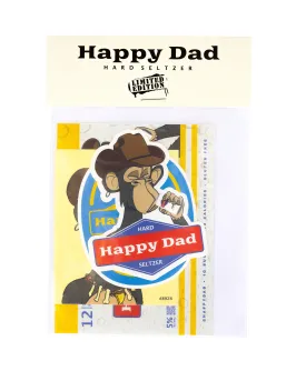 Happy Dad Sticker Pack - Banana