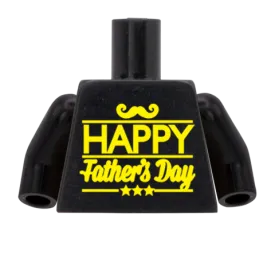 Happy Father's Day - Custom Design Minifigure Torso