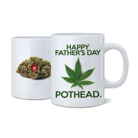 HAPPY FATHERS DAY POTHEAD NUG MUG