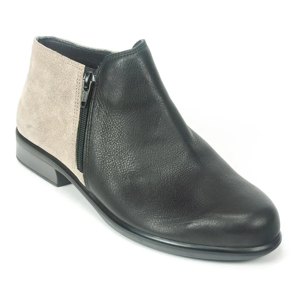 Helm Bootie (26030) - Soft Green Leather/Oily Olive Suede