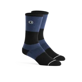 Icon Casual Sock - Navy/Black/Silver