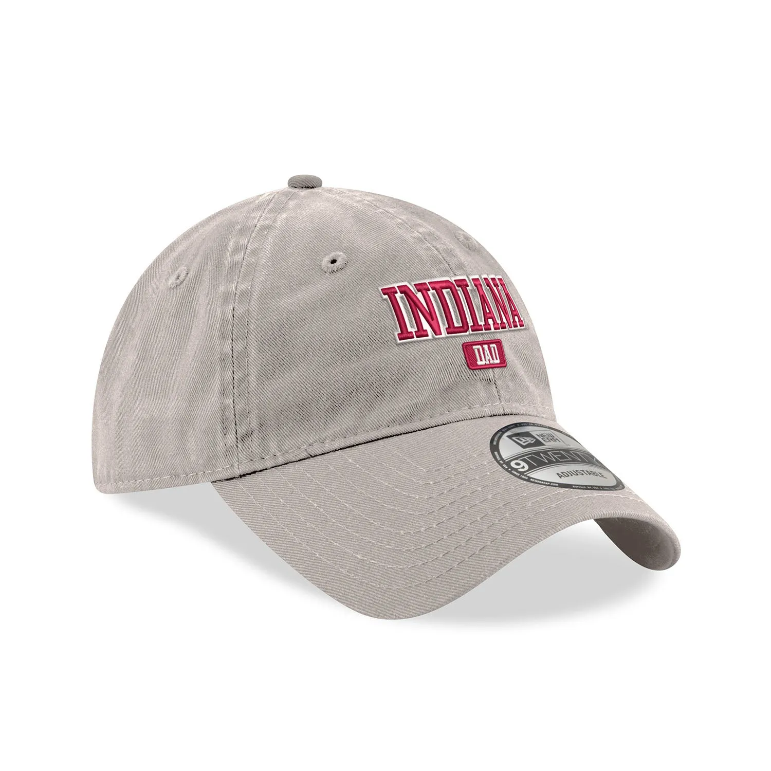 Indiana Hoosiers Dad Stone Adjustable Hat