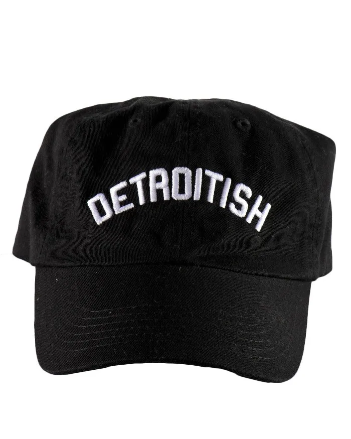 Ink Detroit Detroitish Dad Cap - Black