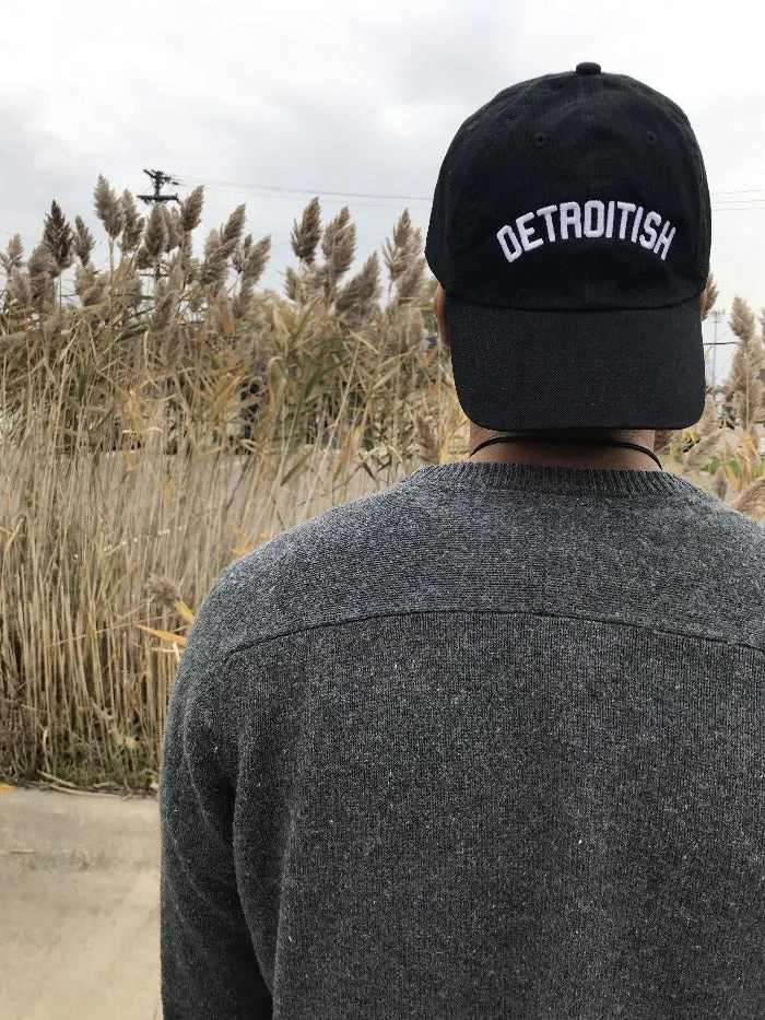 Ink Detroit Detroitish Dad Cap - Black