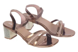 LADIES FANCY HEEL SANDAL 53353