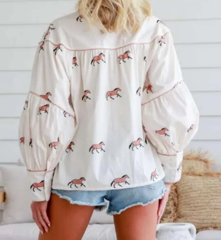 Lala horse shirt