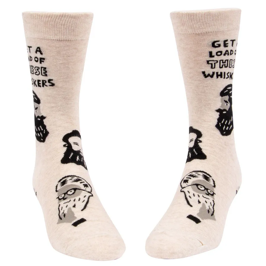 Men's Get A Load Of These Whiskers Socks