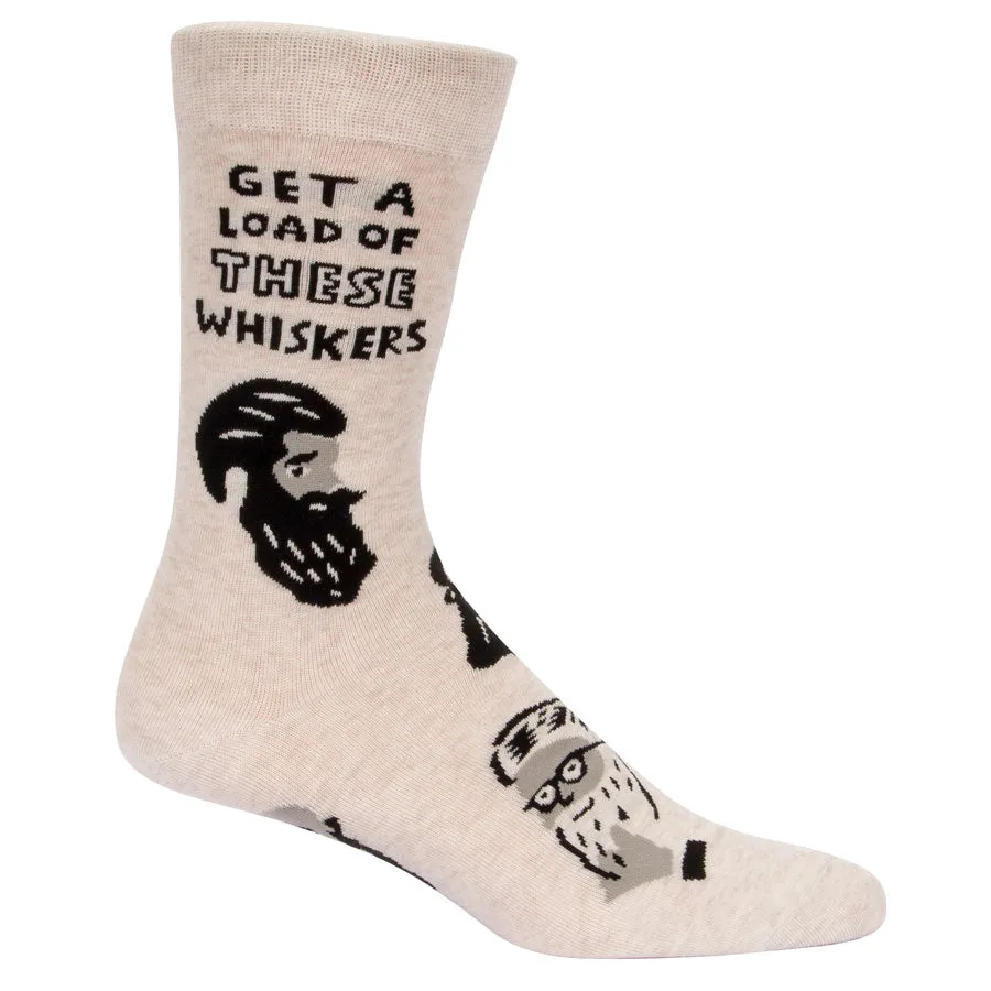 Men's Get A Load Of These Whiskers Socks