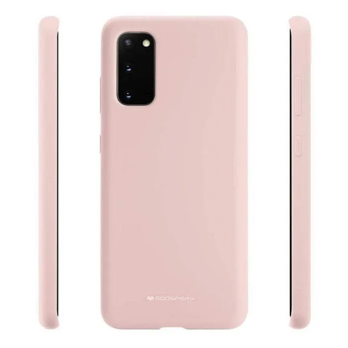 Mercury Silicone Case for Samsung Galaxy S20 - Pink Sand