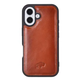 Modern York iPhone 16 Case, Burnished Tan