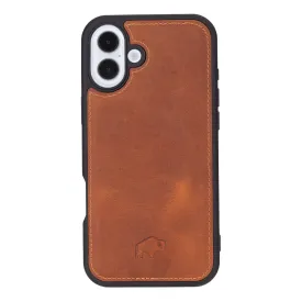 Modern York iPhone 16 Plus Case, Golden Brown