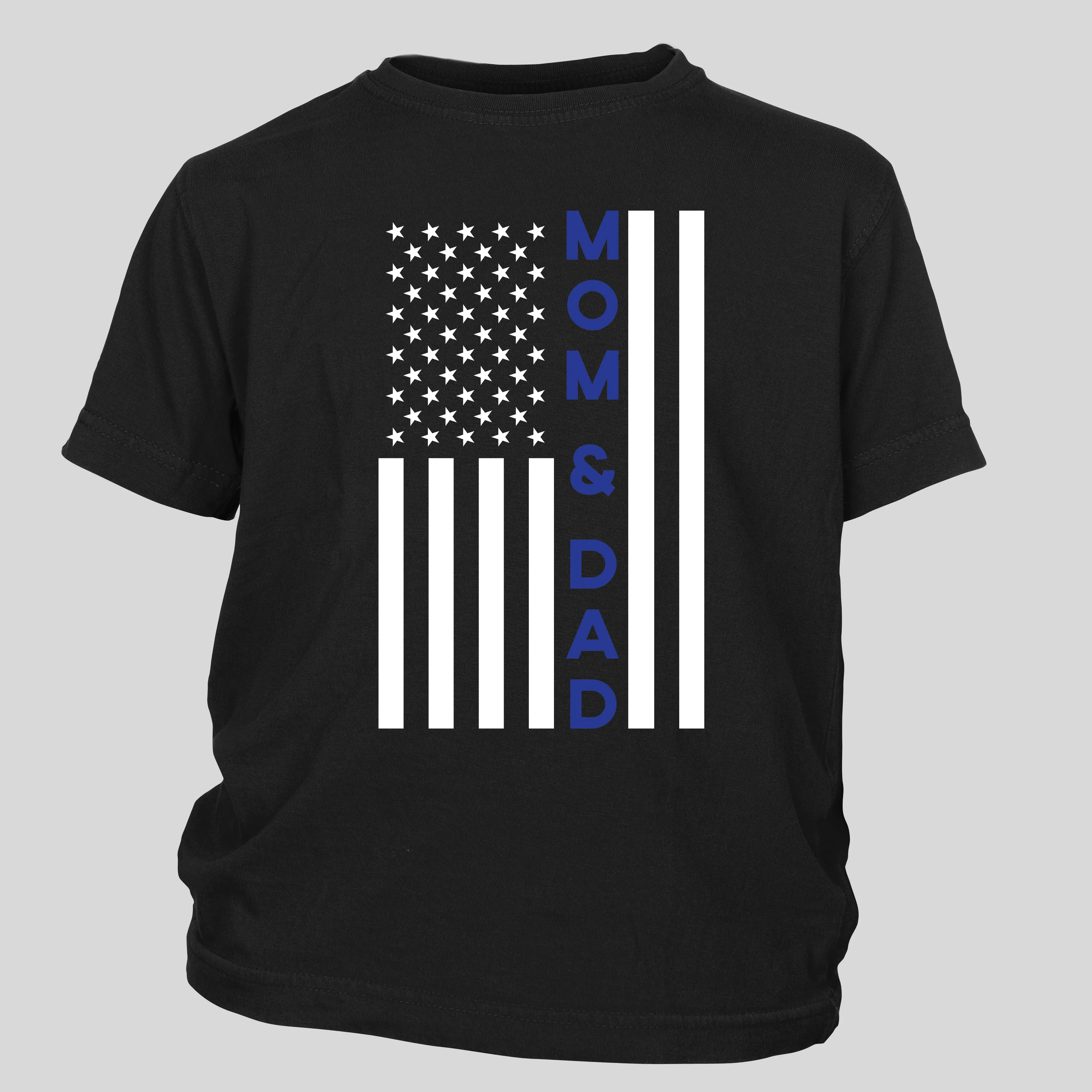 Mom & Dad Thin Blue Line Flag