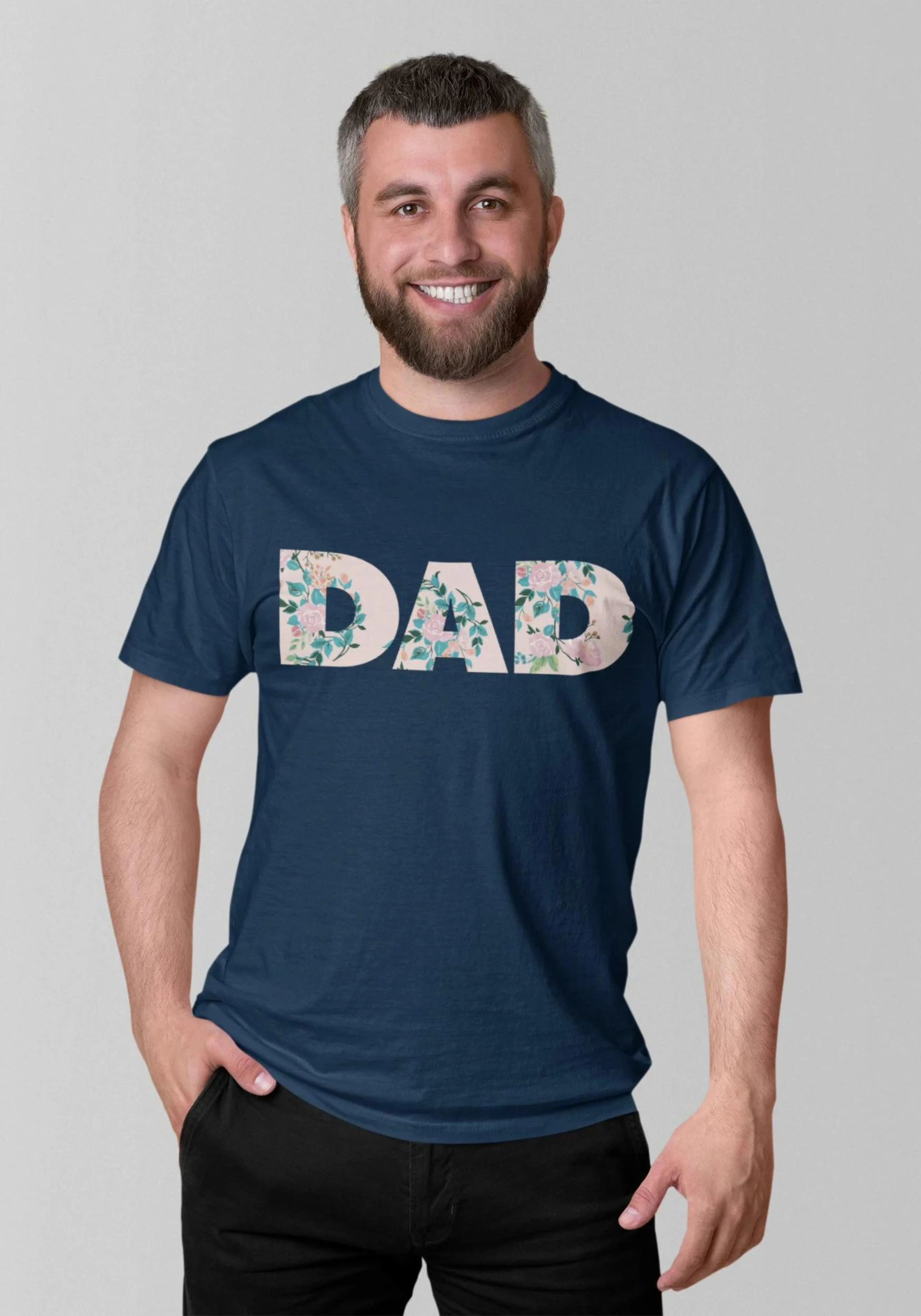 Nina Navy FINAL SALE Dad T-shirt (S, 3XL only)