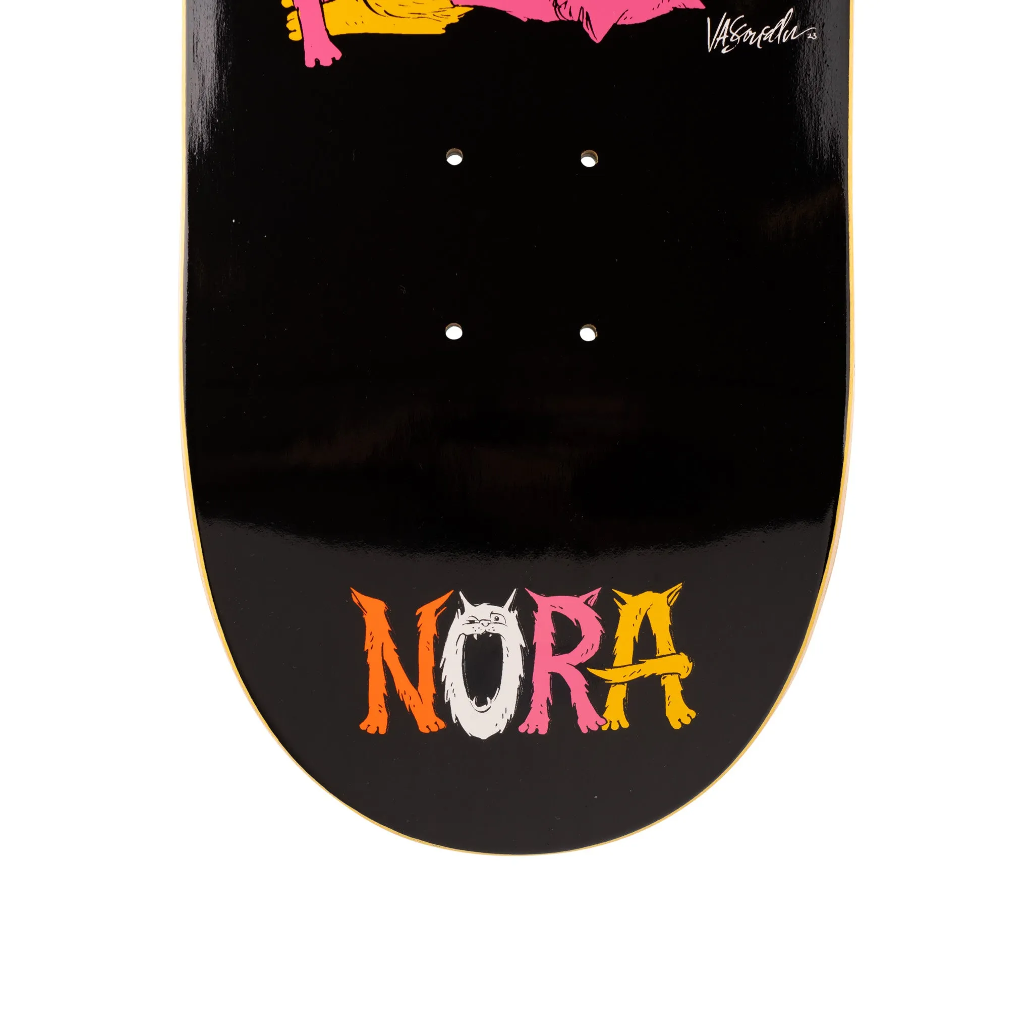 Nora Vasconcellos Purr Pile on Popsicle - Black -  8.25"