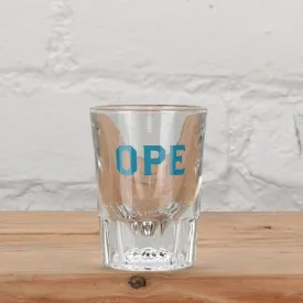 Ope Shot Glass