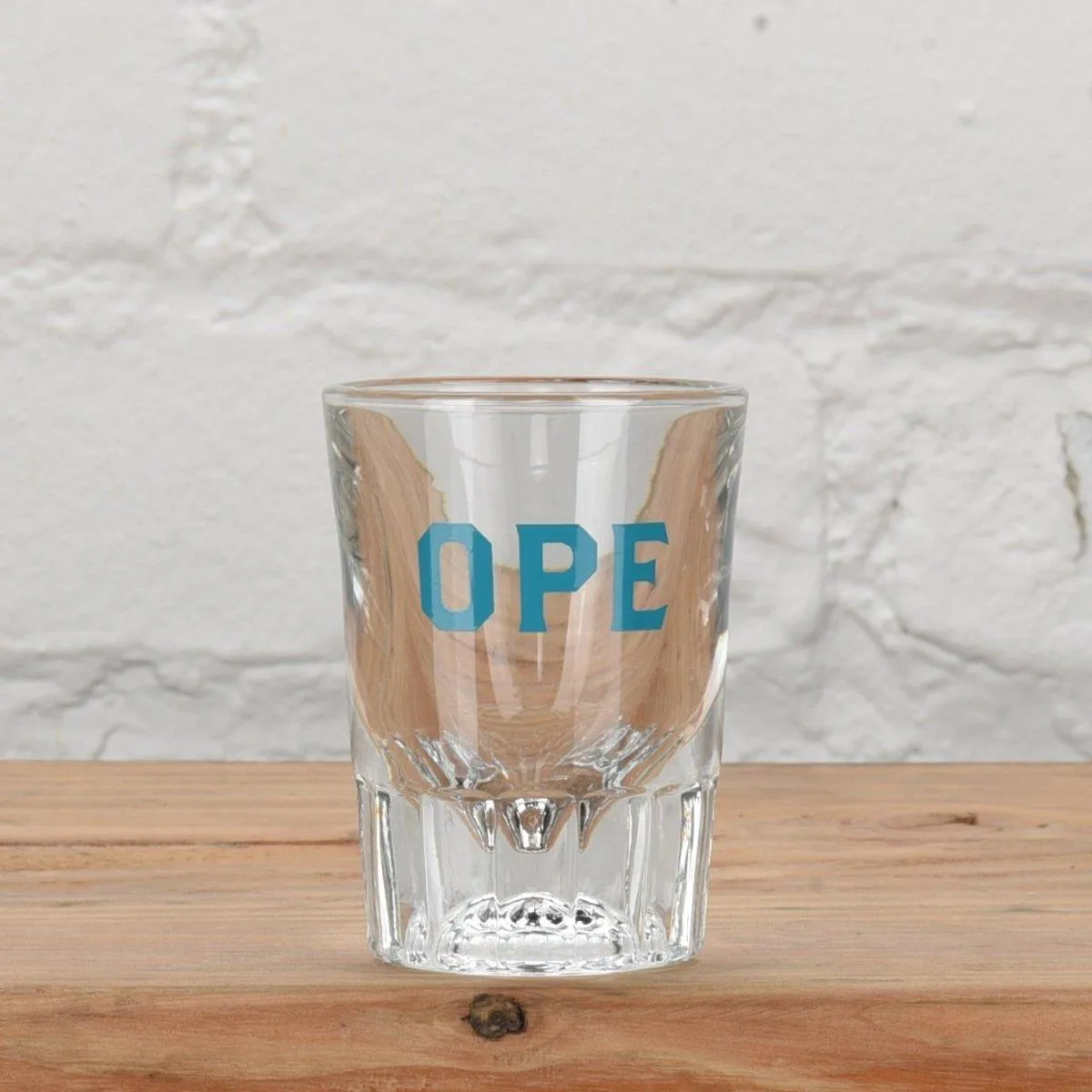 Ope Shot Glass