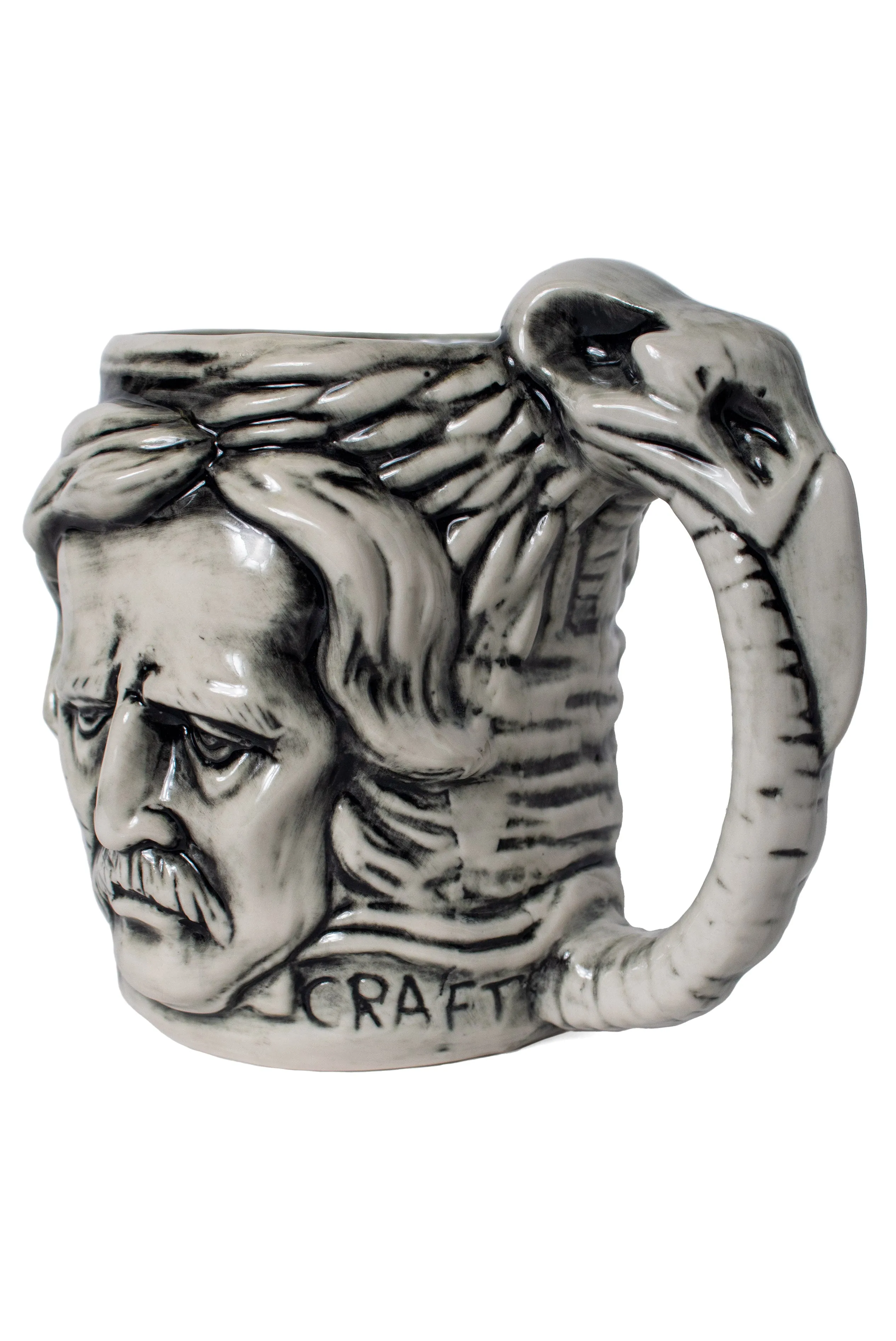 Poe - Molded Ceramic Mug