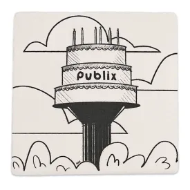 Publix Cake Tower Stone Coaster