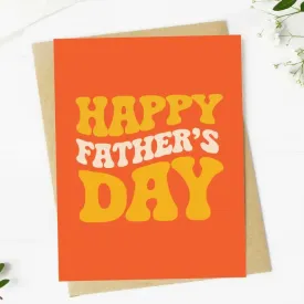 "Happy Father's Day" Greeting Card