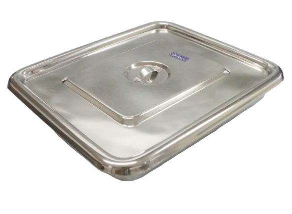 Stainless Tray with Cover