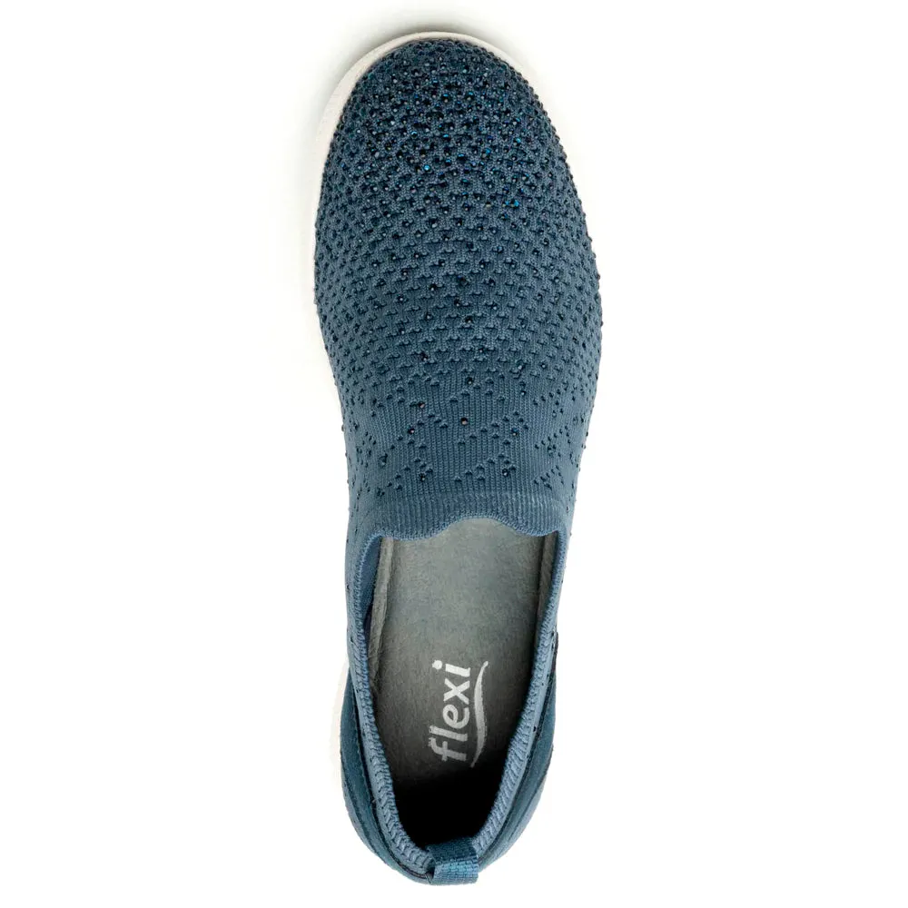 Tenis Casual Para Mujer Slip On Flexi 101309