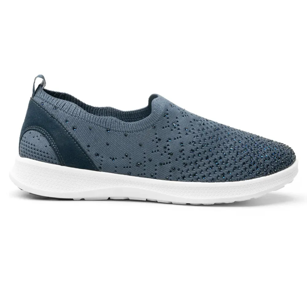 Tenis Casual Para Mujer Slip On Flexi 101309