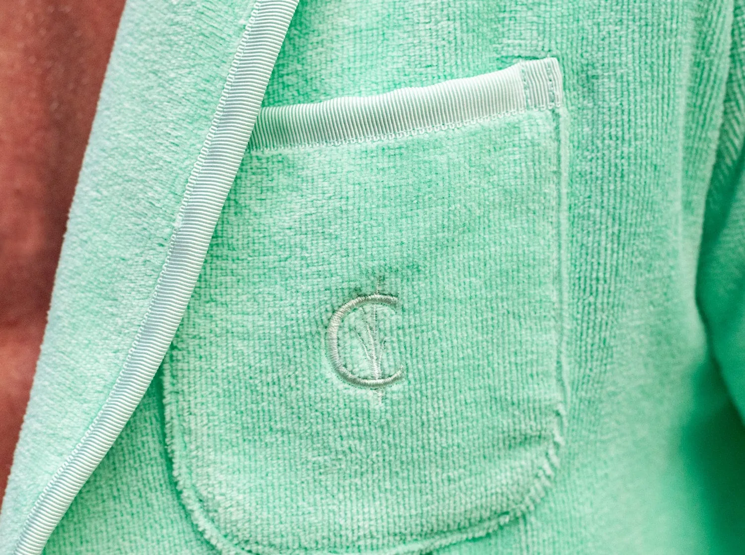 The Criquet Toweling Blazer - Mint