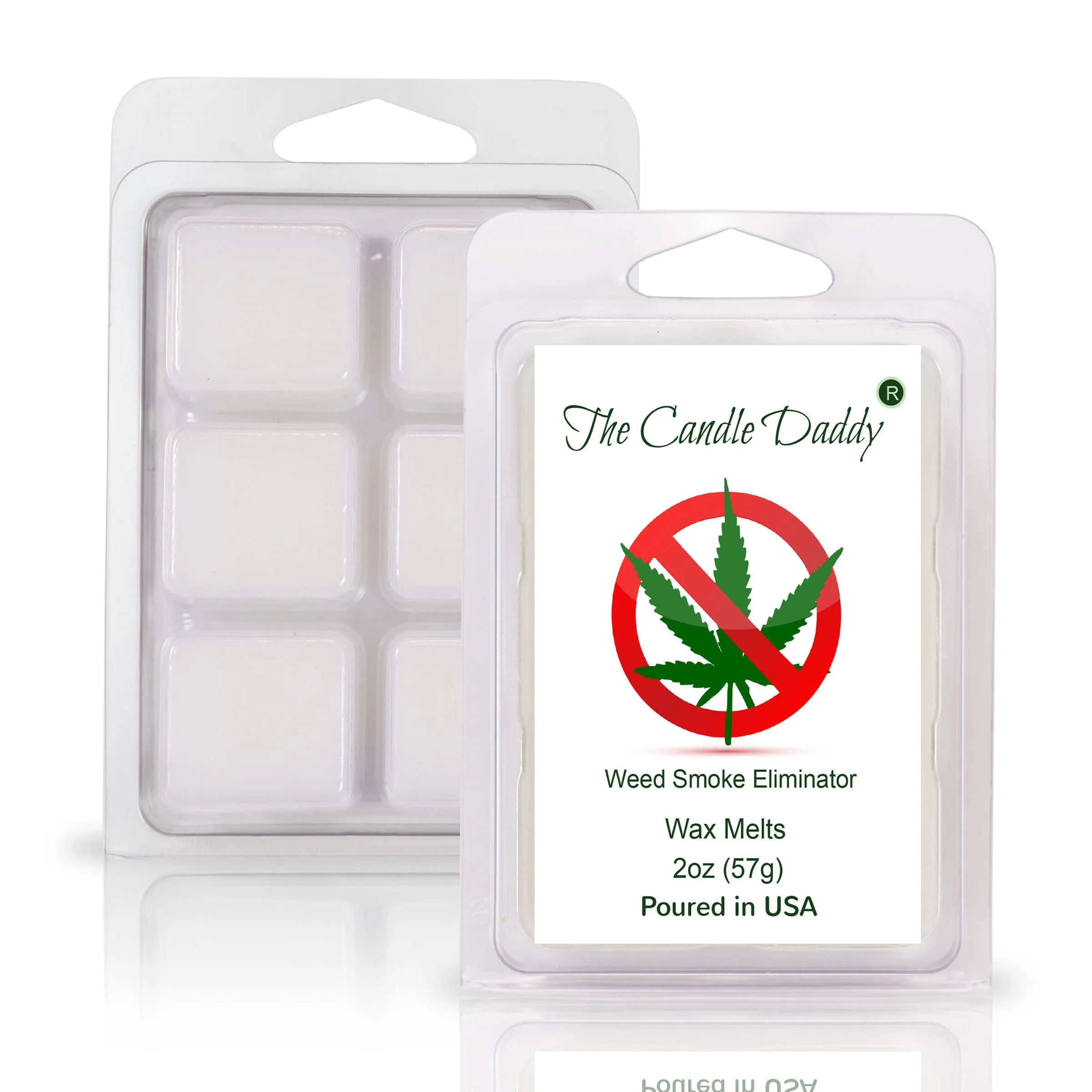 WEED BE GONE - WEED SMOKE ELIMINATING WAX MELT - 1 PACK