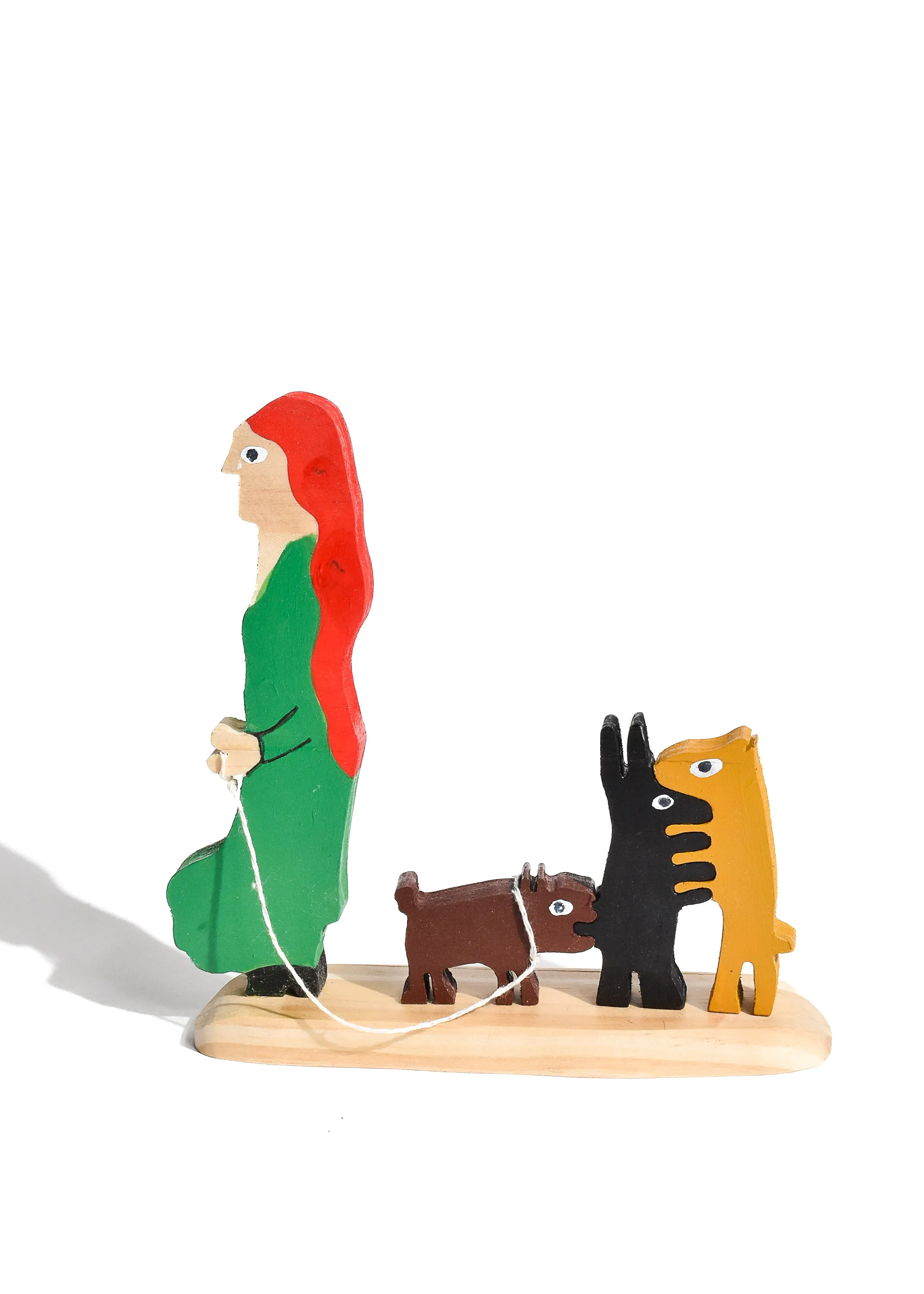 Wooden Sculpture Puzzle • The Dog Walker